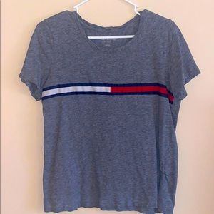 Gray Tommy Hilfiger T-shirt